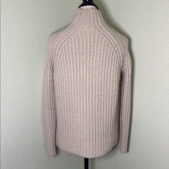 Theory Cream Cashmere Wool Sweater - Picture 4 of 6